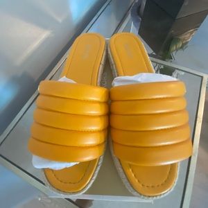 Michael Kors Royce Quilted Sandals